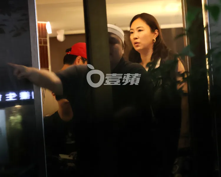 郭台強的愛女郭曉玉也在場餐敘。特勤中心攝