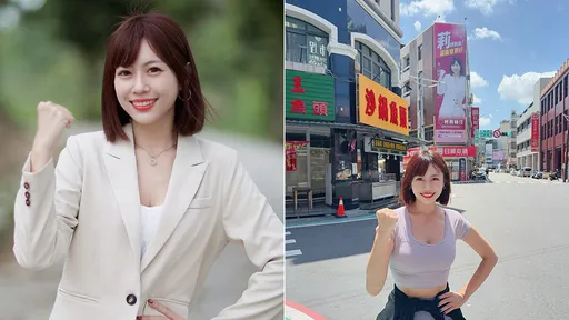 柯莉絲汀「保證好看」人生首面競選看板上牆了　地點在這裡