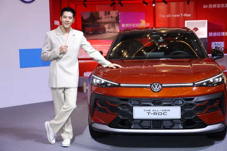 胡宇威今擔任汽車品牌大使。莊宗達攝