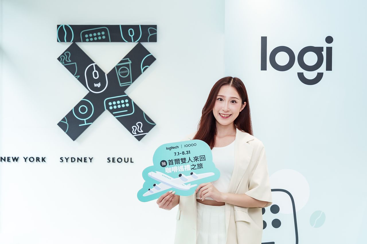 羅技攜Ten Thousand Coffee打造「Logi Café」 限定咖啡、可頌與行動辦公體驗登場