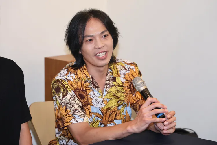 蔡哲文戲裡大展生存哲學。莊宗達攝
