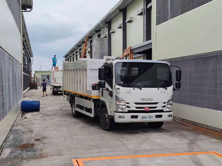 預計今晚前死亡的雞隻就能處理完畢。下營公所提供