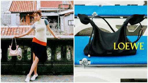 LOEWE全新Scarf包定格絲巾流動之美　9m88搶拎七夕限定色耍浪漫