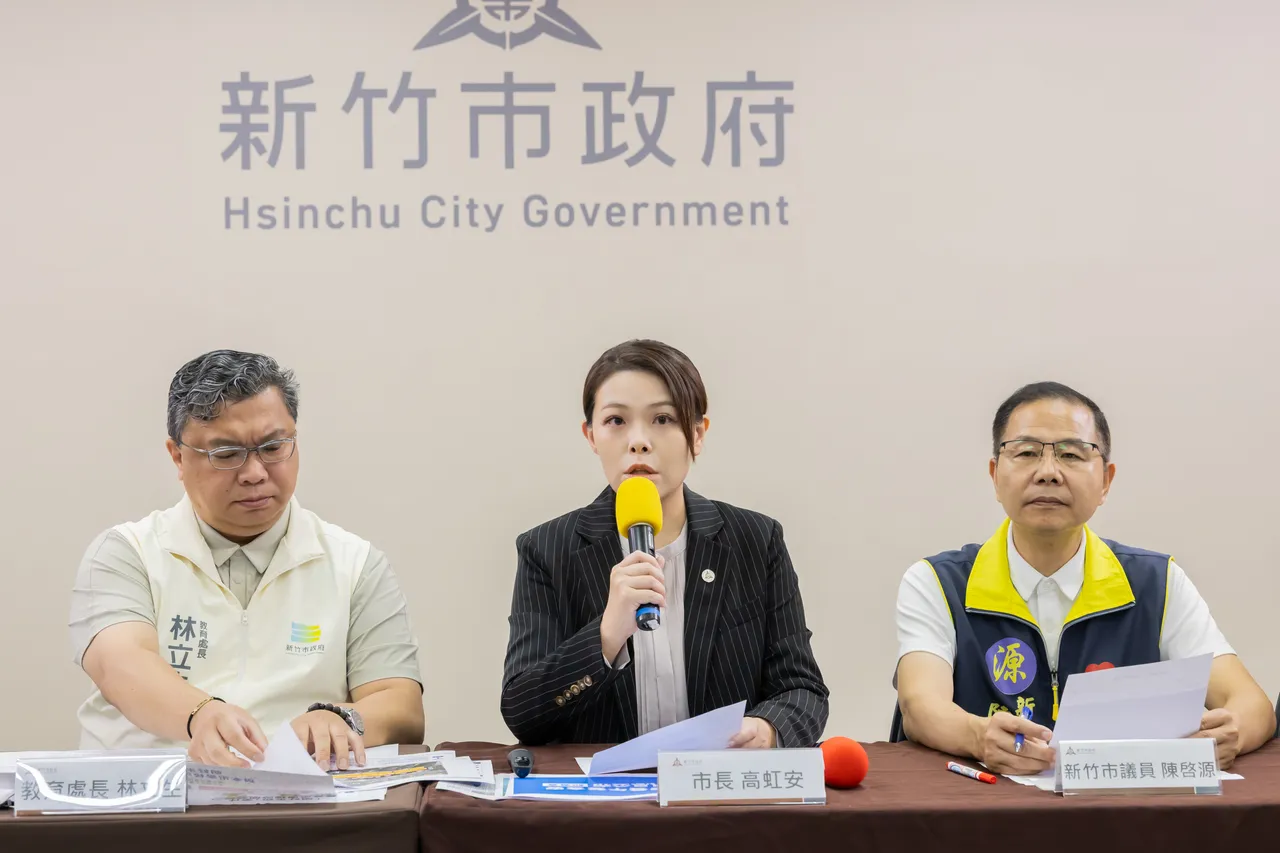 新竹市府公布校園食安處理進度　高虹安：協助追究問題油廠商責任