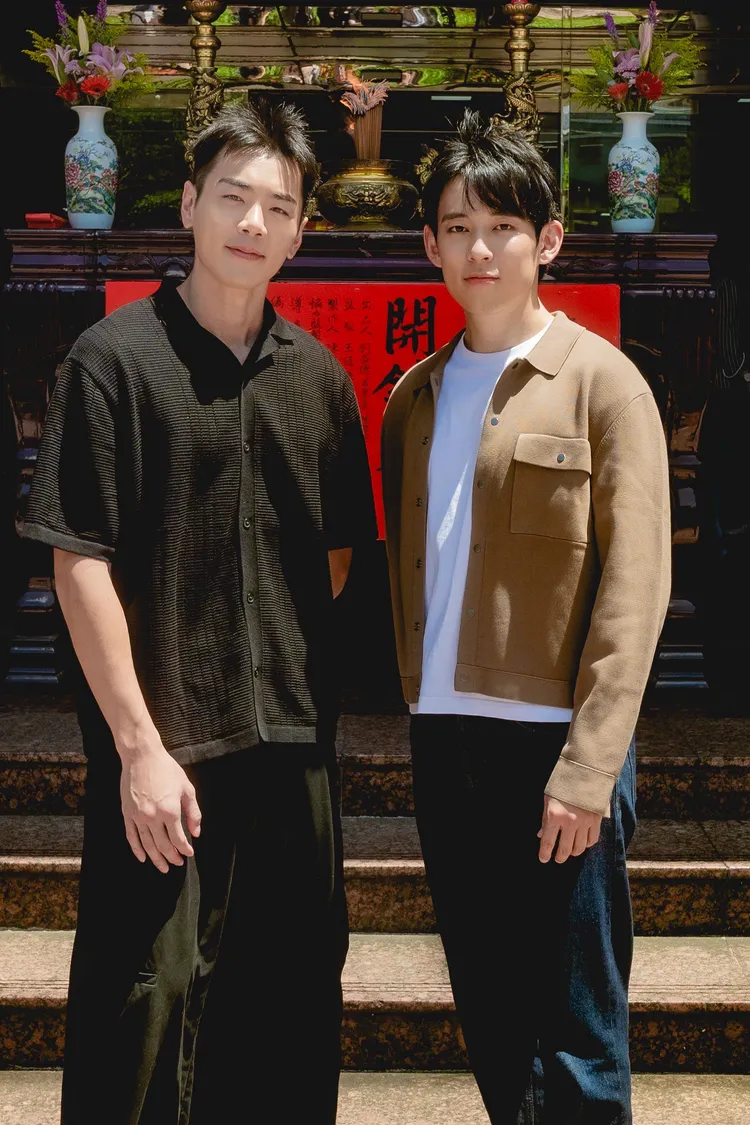禾浩辰（左）、徐鈞浩。華視、公視台語台提供