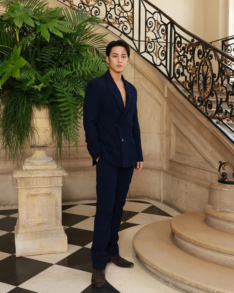 SEVENTEEN成員MINGYU。品牌提供