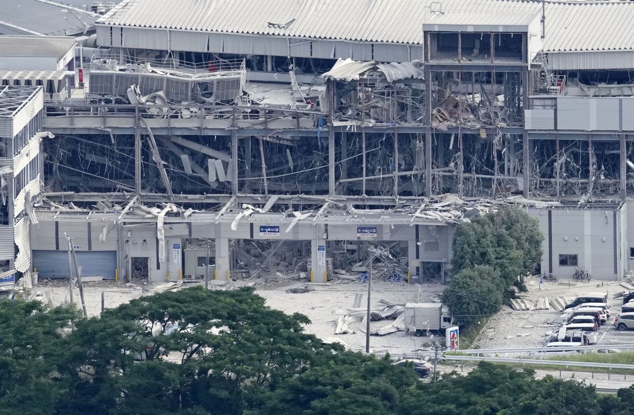 熊本7.1強震增至34死 AEON商場爆炸7人罹難