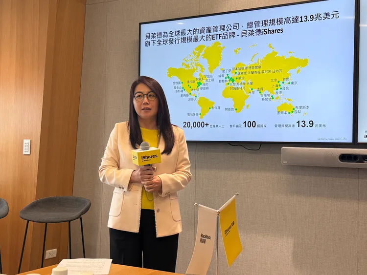 貝萊德投信董事長謝宛芝。呂承哲攝