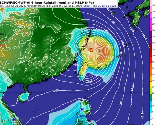 巴威進入4次雙眼牆置換！專家：這幾區「超大豪雨」要來了