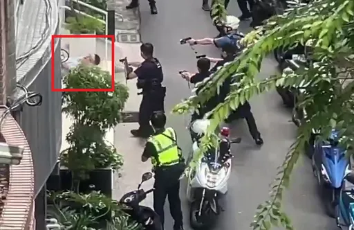陽交大教授狂砍妹婿10多刀致死　警開4槍原因曝光！還有無辜的10人