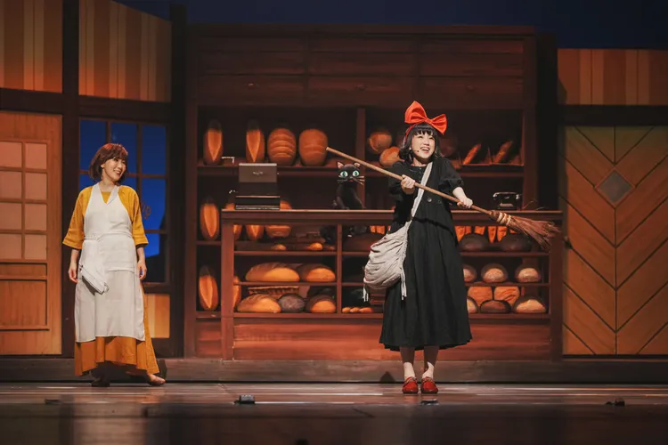 《魔女宅急便》挺過颱風，今天正式在台首演。牛耳藝術提供