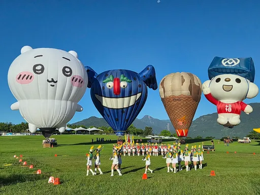 台東熱氣球「7層樓高」福利熊升空　全聯5折起好康開搶