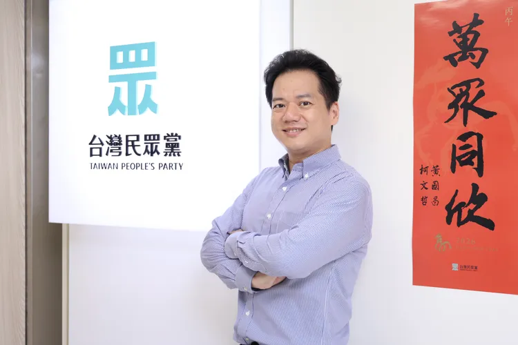 邱臣遠步入政壇，歷經不分區立委、代理新竹市長，此次代表民眾黨參選竹北市長。莊宗達攝