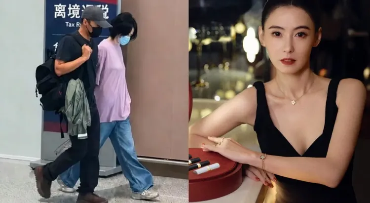 台玻總裁夫人徐莉玲替張柏芝抱不平，控謝霆鋒和王菲對她身心造成恐怖傷害。翻攝微博、張柏芝IG