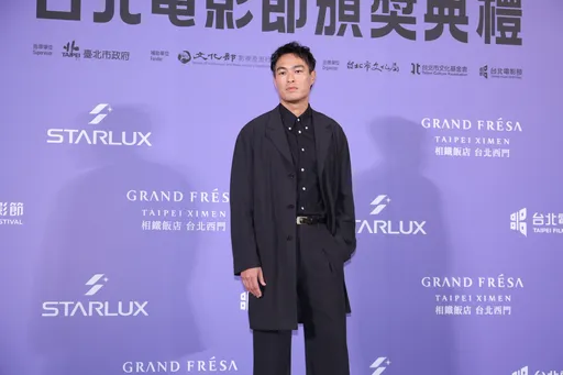 台北電影獎｜楊祐寧拚影帝！寶貝女兒給親親　老婆中獎好兆頭