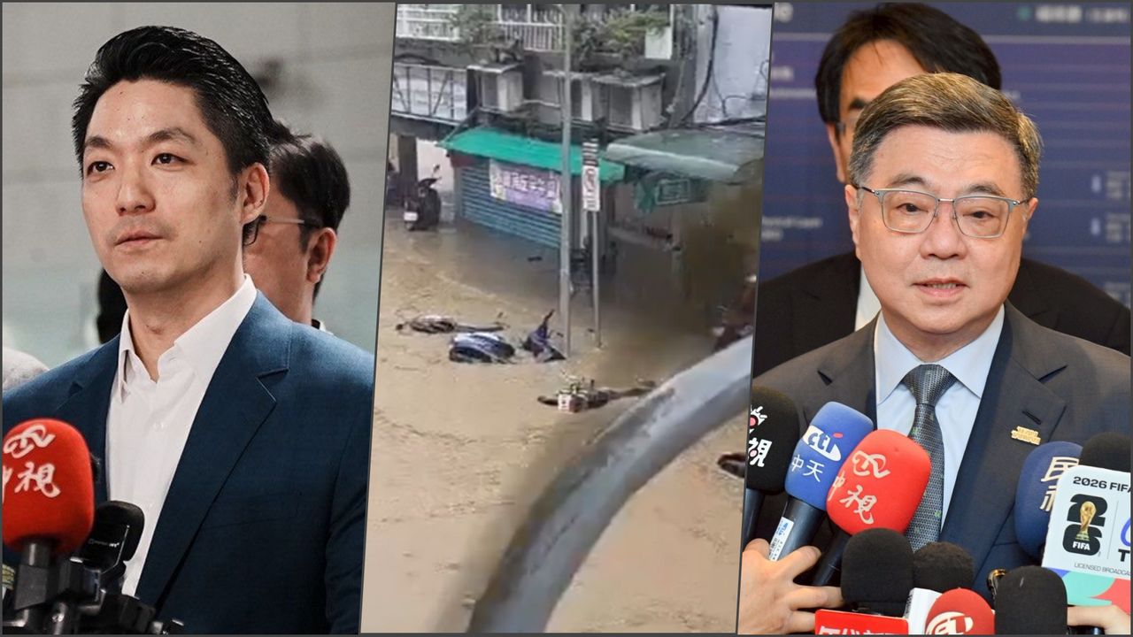 卓榮泰稱「受災戶」要內湖不能再淹水 蔣萬安回應:北市全力防災