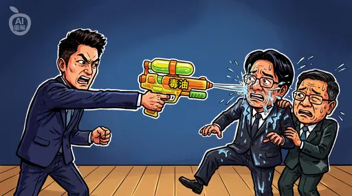 AI圖解｜蔣萬安難得撿到槍威風