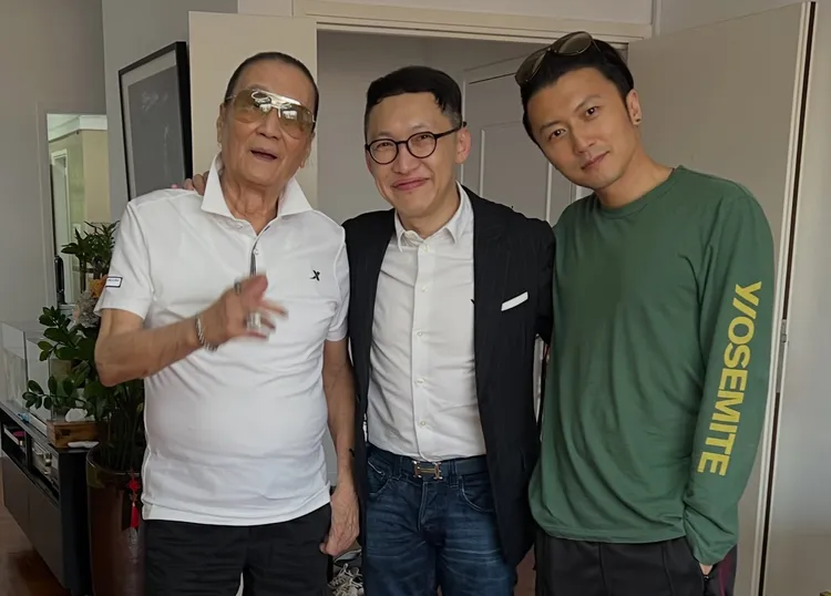 謝賢和謝霆鋒。翻攝IG