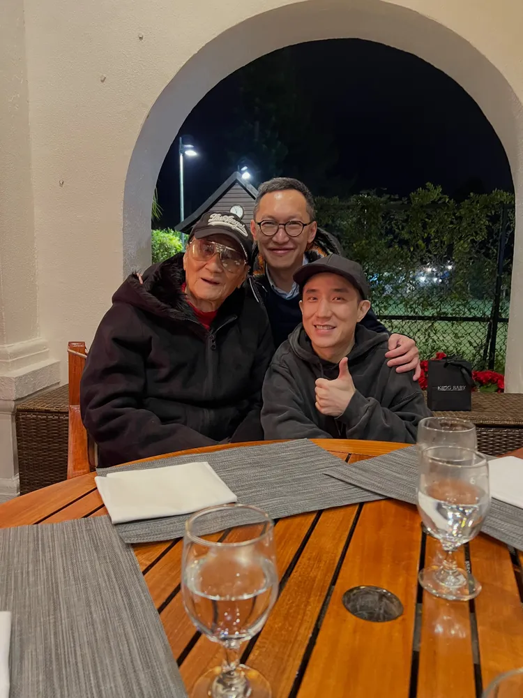 謝賢和房祖名。翻攝IG