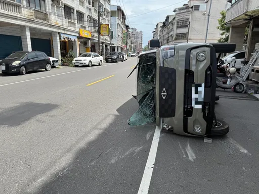 毒駕失控撞翻對向車輛！駕駛委靡不振　警方唾液快篩結果不得了