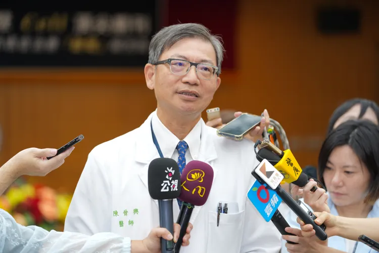 台大醫院外科部主任陳晉興。彭欣偉攝