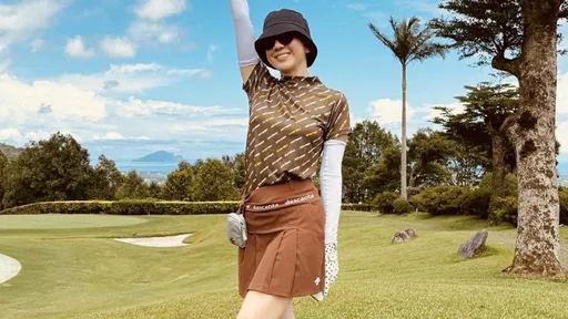 「王董」老婆穿短裙開嗆　「聽說最近高爾夫球場很多小三」