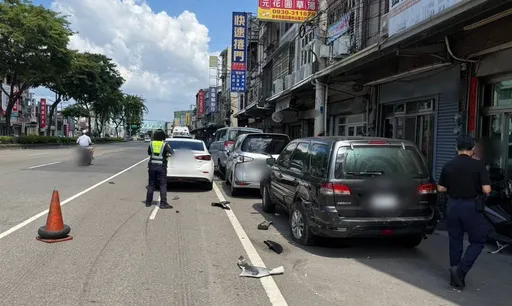 台中25歲男連撞3車徒步逃逸被逮回　毒測陽性送辦建請羈押　