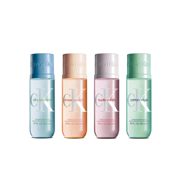 Calvin Klein CK身體髮香噴霧，各236ml／1350元。品牌提供
