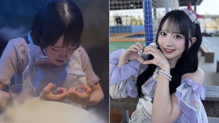相川暖花揭露自拍美甲方式是用下巴夾著手機。翻攝自相川暖花X