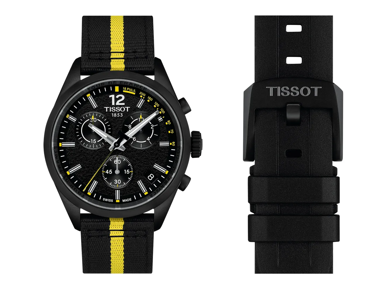 TISSOT PR100環法賽特別版腕錶套組，1萬4300元。品牌提供