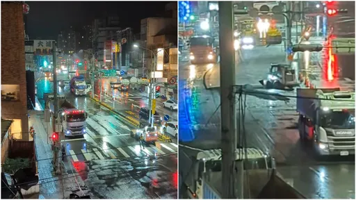 颱風前夕…汐止竟雨中挖馬路！民眾罵：浪費公帑也不是這樣
