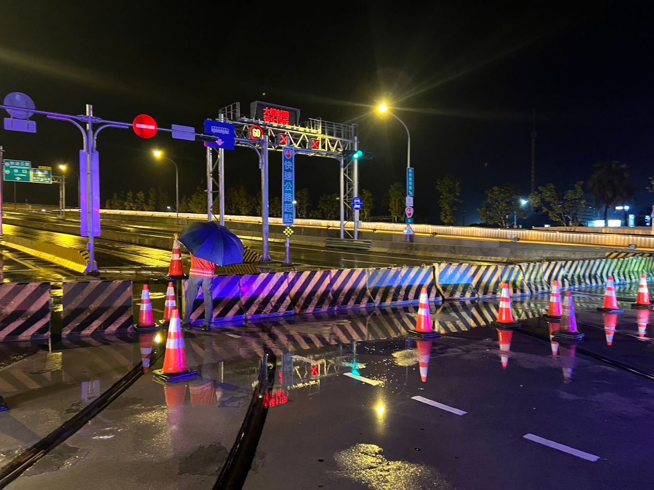 不只淡江大橋!巴威颱風致全台封路22處 這縣市最多