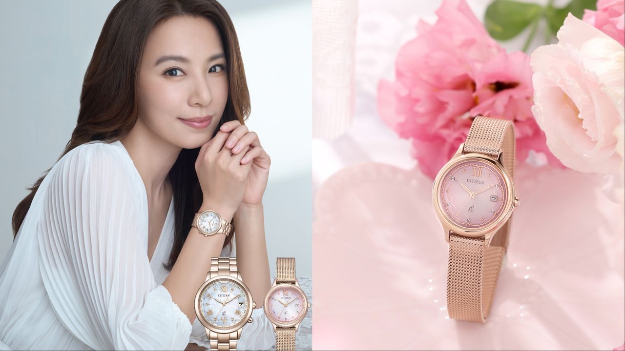 本周新錶|CITIZEN台灣限定花嫁錶太浪漫 蕾絲面盤織出婚紗裙襬