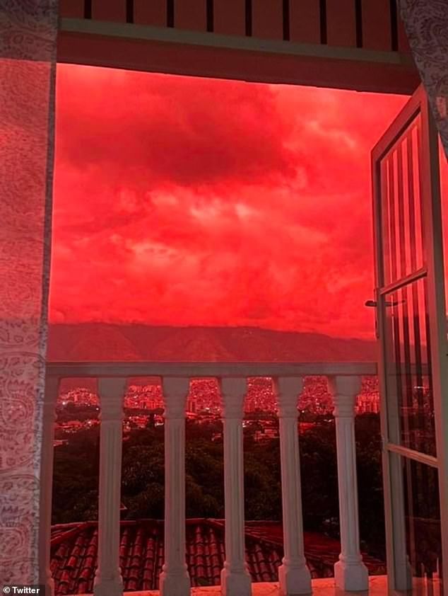 委內瑞拉強震後「有異象」?血紅天空引末日聯想
