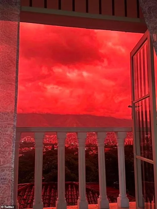 委內瑞拉強震後「有異象」？血紅天空引末日聯想