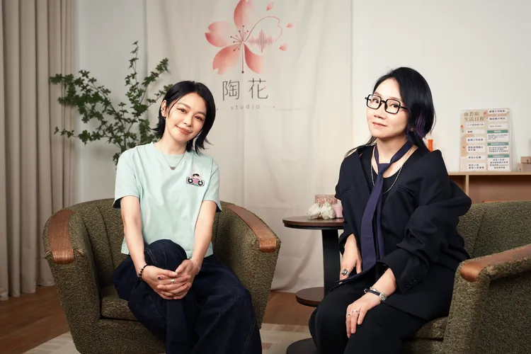 若瑄（左）曾於2024年公開罹患甲狀腺癌，陶晶瑩透露也得了同樣的病。女人心事提供