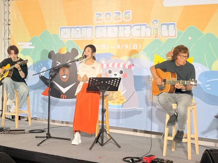 7月25日將舉辦「關子嶺涼夏音樂夜」，民歌天候馬毓芬也來「讚聲」。莊曜聰攝