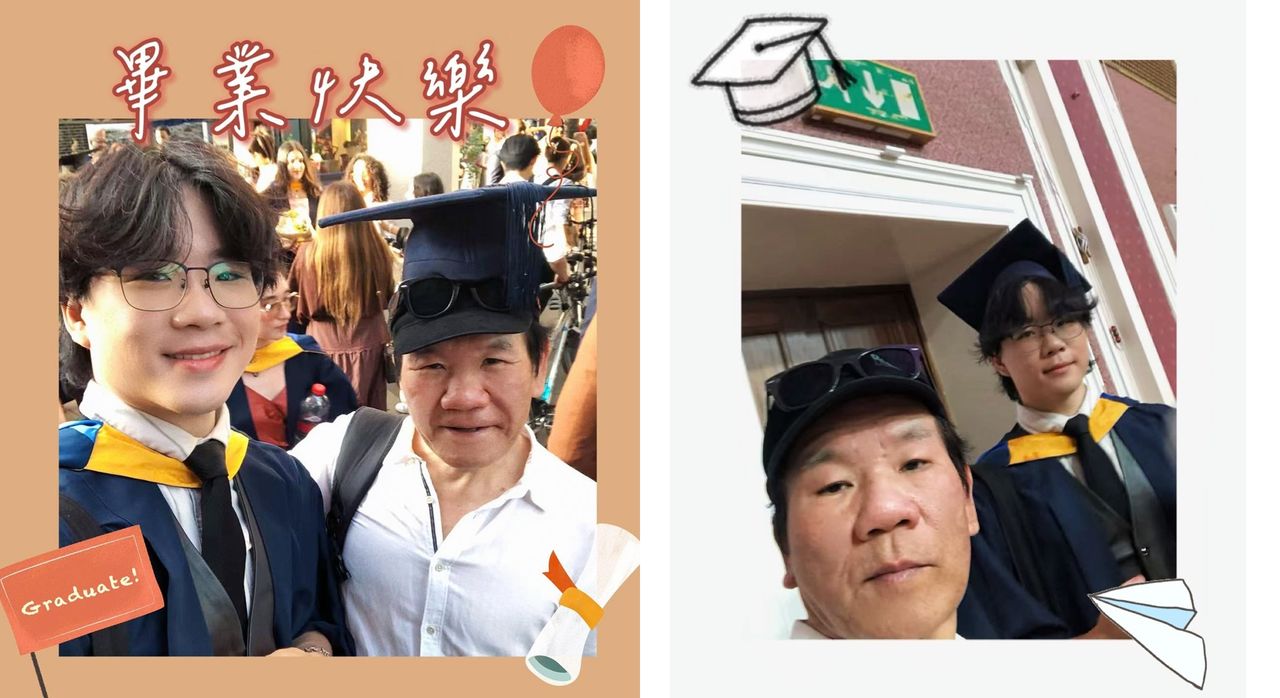 趙傳學霸兒英國求學畢業了 他曝演唱會主視覺竟是兒子設計的