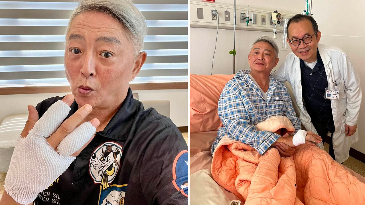李國超手部開刀老婆回不來!女星貼心照顧 提前出院下月復工
