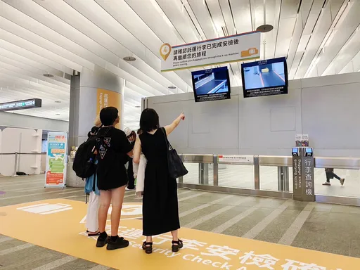 巴威颱風遠離　機場捷運重新開放預辦登機