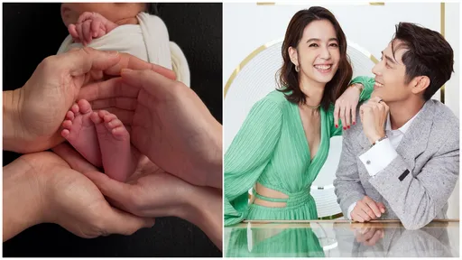 陳庭妮當媽了！瞞懷孕10月生娃　笑稱胡宇威是「女兒傻瓜」