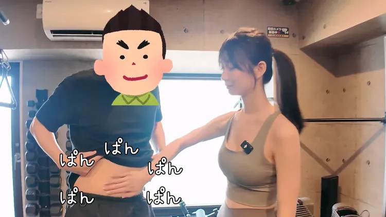 瀨戶環奈調侃哥哥肚子鬆弛。翻攝自瀨戶環奈YouTube