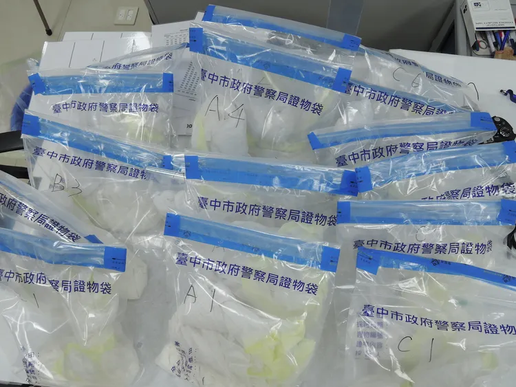 郵包共藏了6.6公斤的海洛因毒品。民眾提供