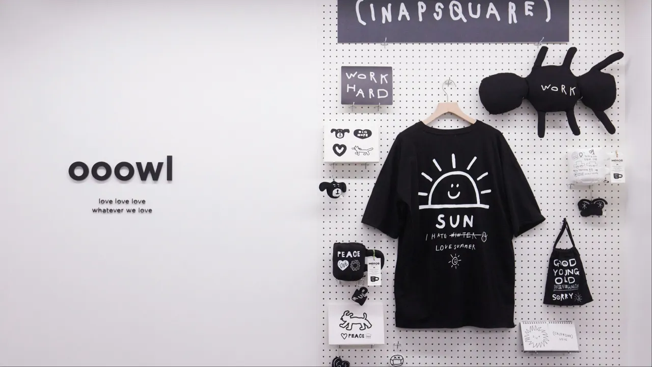 ooowl限時舉辦快閃店中店。品牌提供