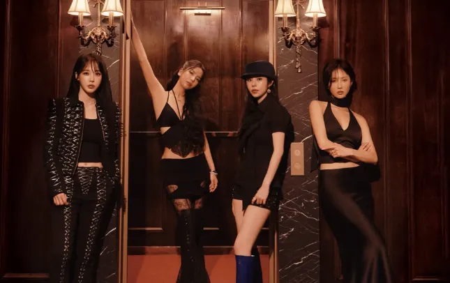 韓團MAMAMOO在高雄巨蛋連唱2場。翻攝MAMAMOO IG