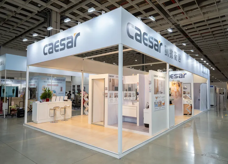 CAESAR凱撒衛浴參加2026台灣國際室內設計博覽會。業者提供