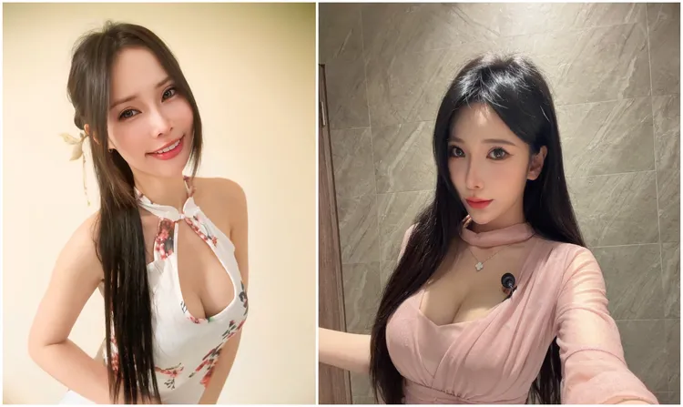 網紅 KK 桃子（左）、Yunas（右）將於世足賽期間接力，陪球迷見證每場精彩對決。SWAG 提供