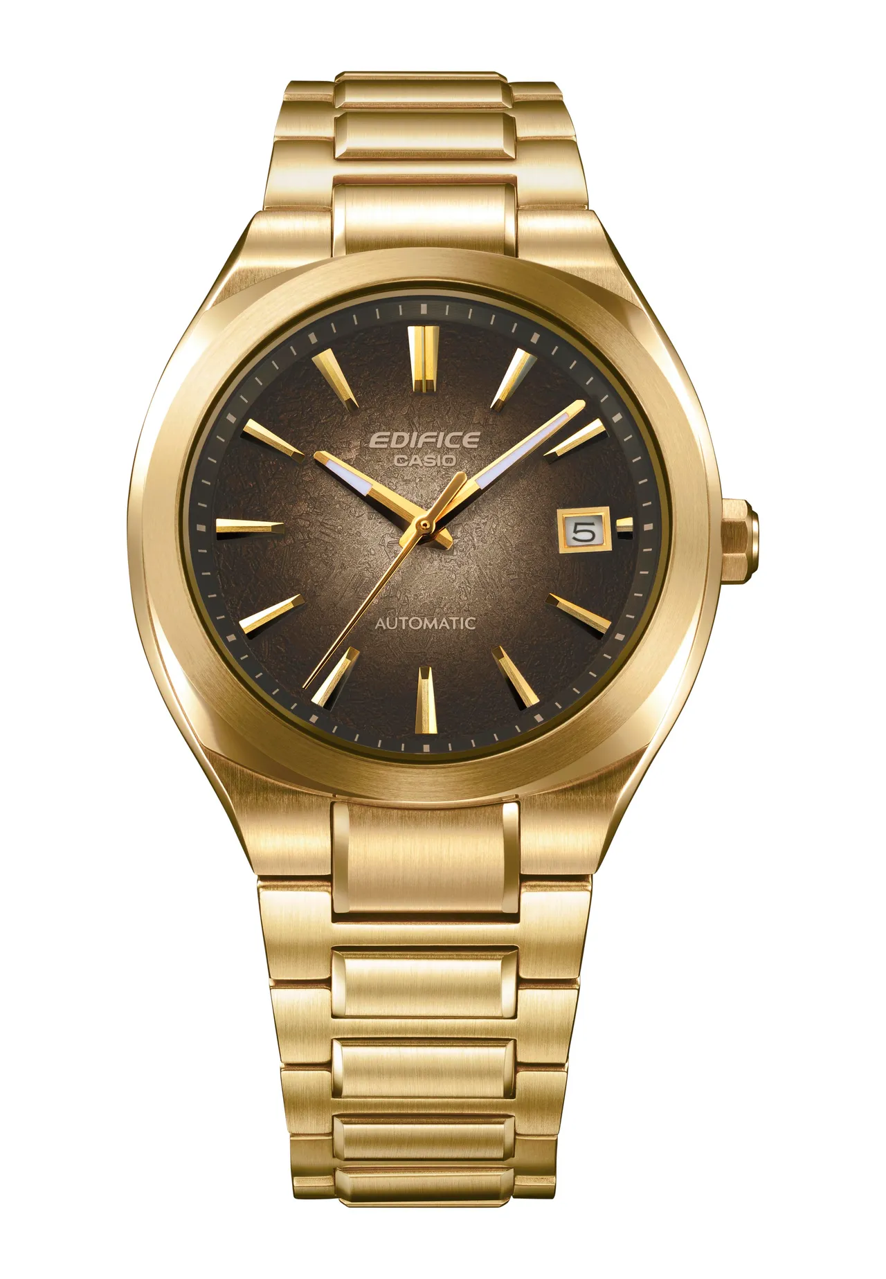 EDIFICE機械腕錶EFK-200DG-5A，1萬3000元。品牌提供