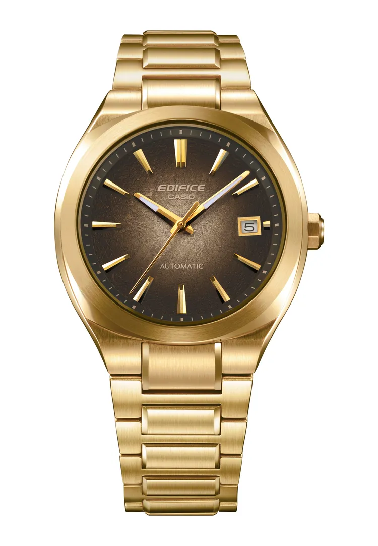 EDIFICE機械腕錶EFK-200DG-5A，1萬3000元。品牌提供