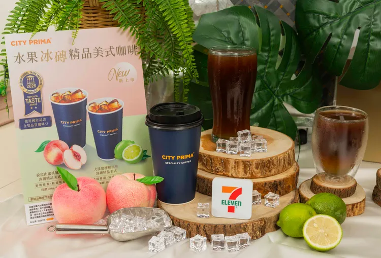 將推出以在地稀有水果與精品咖啡完美結合冰磚美式新品。7-ELEVEN提供